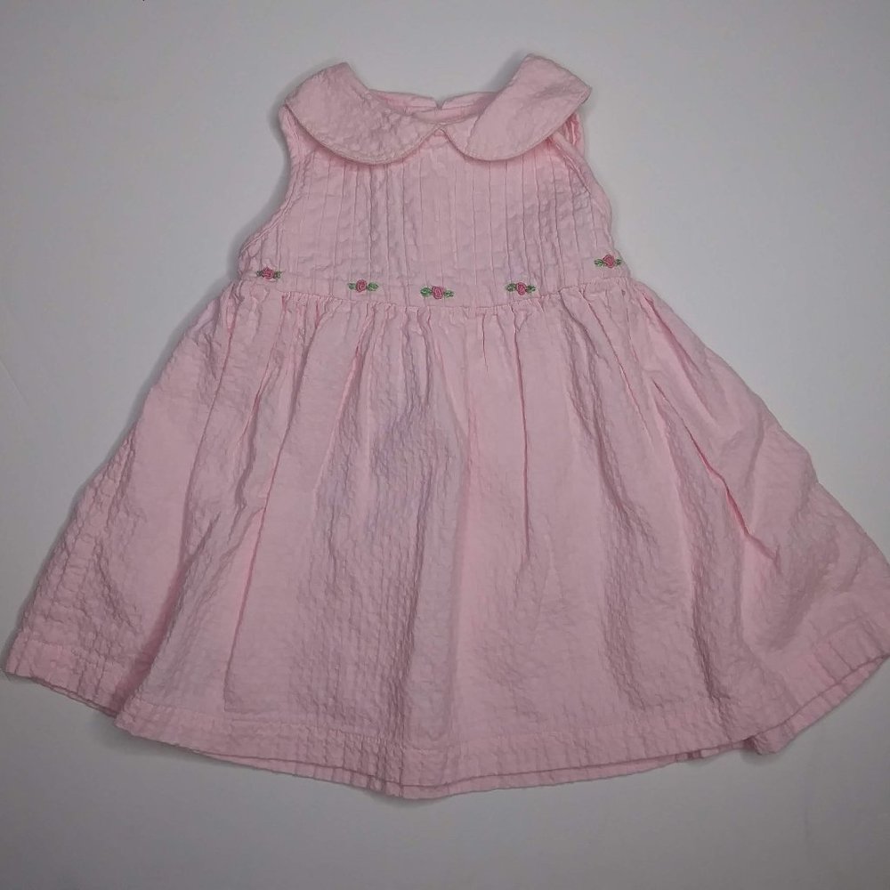 KRU Little Cotton Girls Infant Dress 12 months